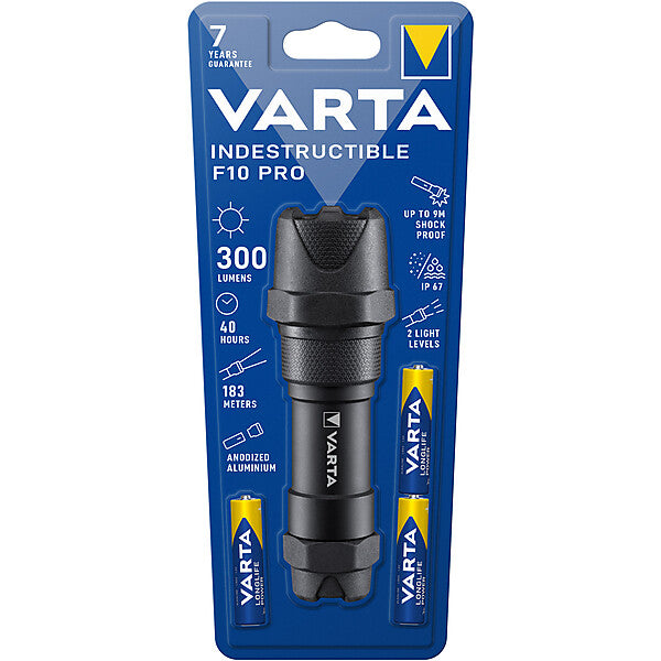 VARTA LED-Taschenlampe F10 Pro 3AAA m.Batt. IndestructibleF10Pro